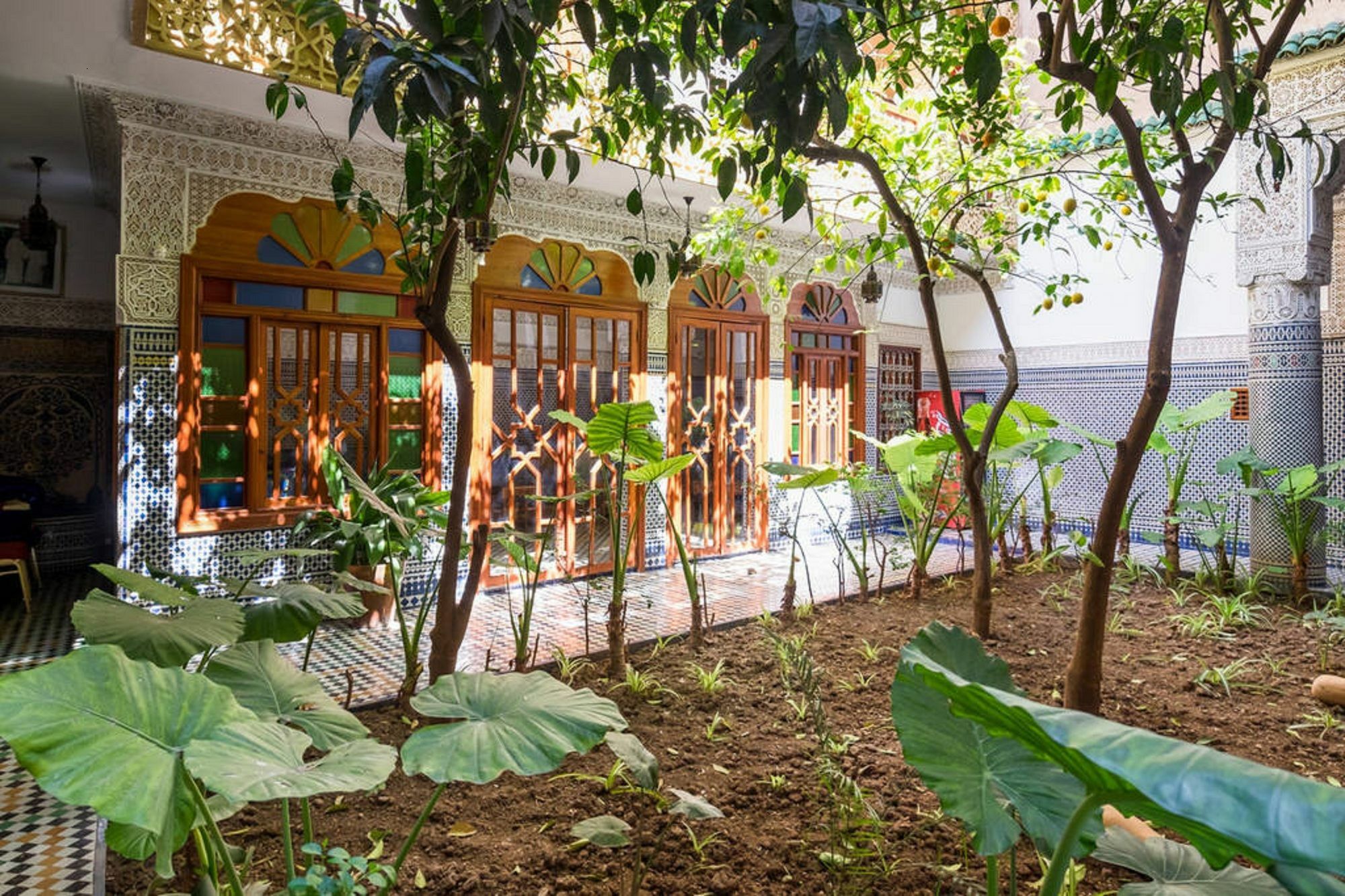 Riad Les Chrifis Navette Aeroport 24 Sur 24 Hotel Fès Exterior foto